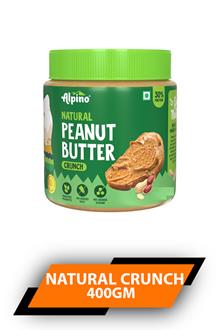 Alpino Peanut Butter Natural Crunch 400gm
